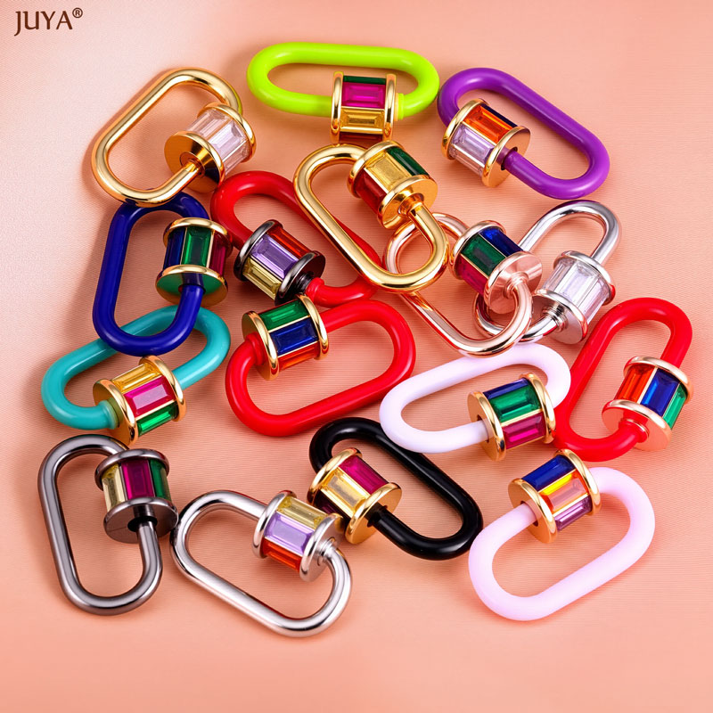 JUYA Rainbow Crystal Enamel Sc - Jewelry Making Parts review and price