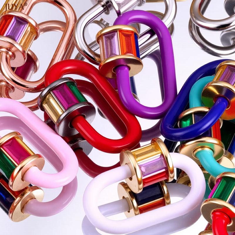 JUYA Rainbow Crystal Enamel Sc - Jewelry Making Parts review and price