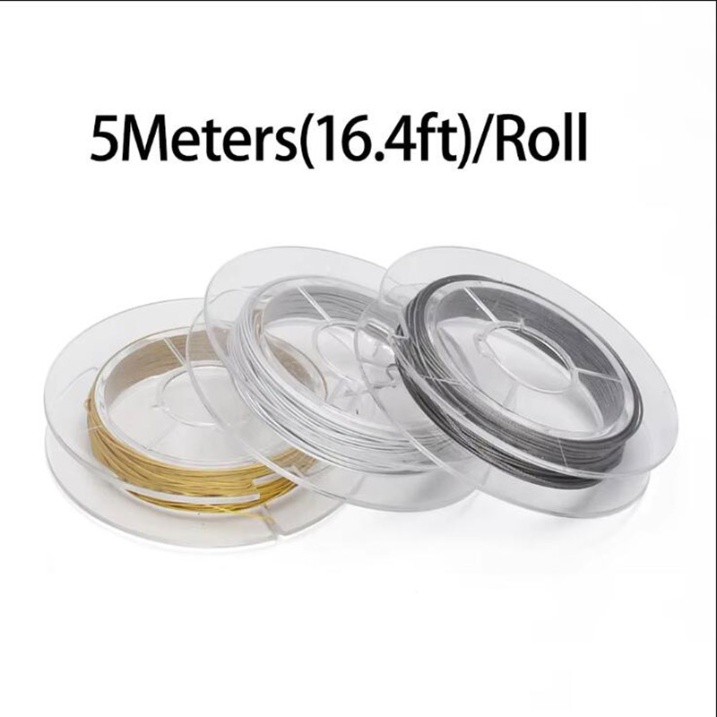 5M/roll 7-Strand Bead String W - Jewelry Making Wire review and price