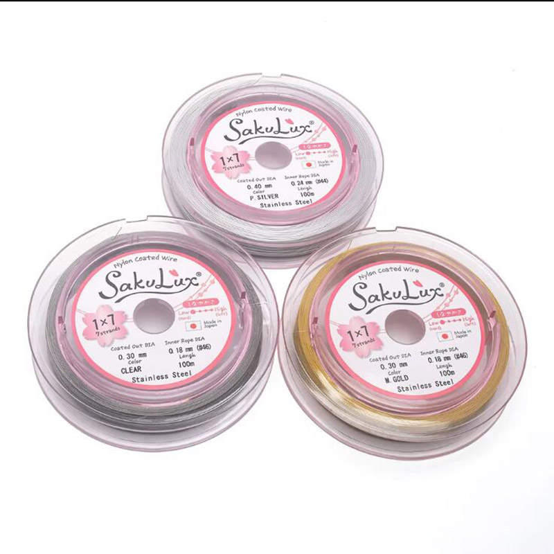 5M/roll 7-Strand Bead String W - Jewelry Making Wire review and price