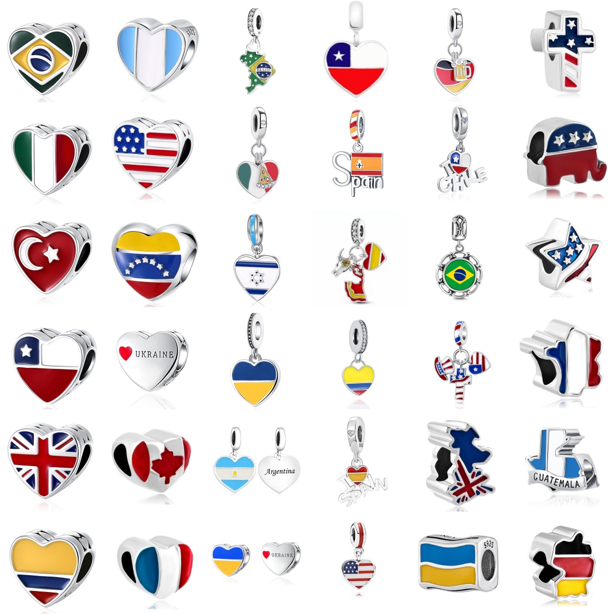 2026 Original 925 Silver Flag  - Jewelry Making Uk review and price