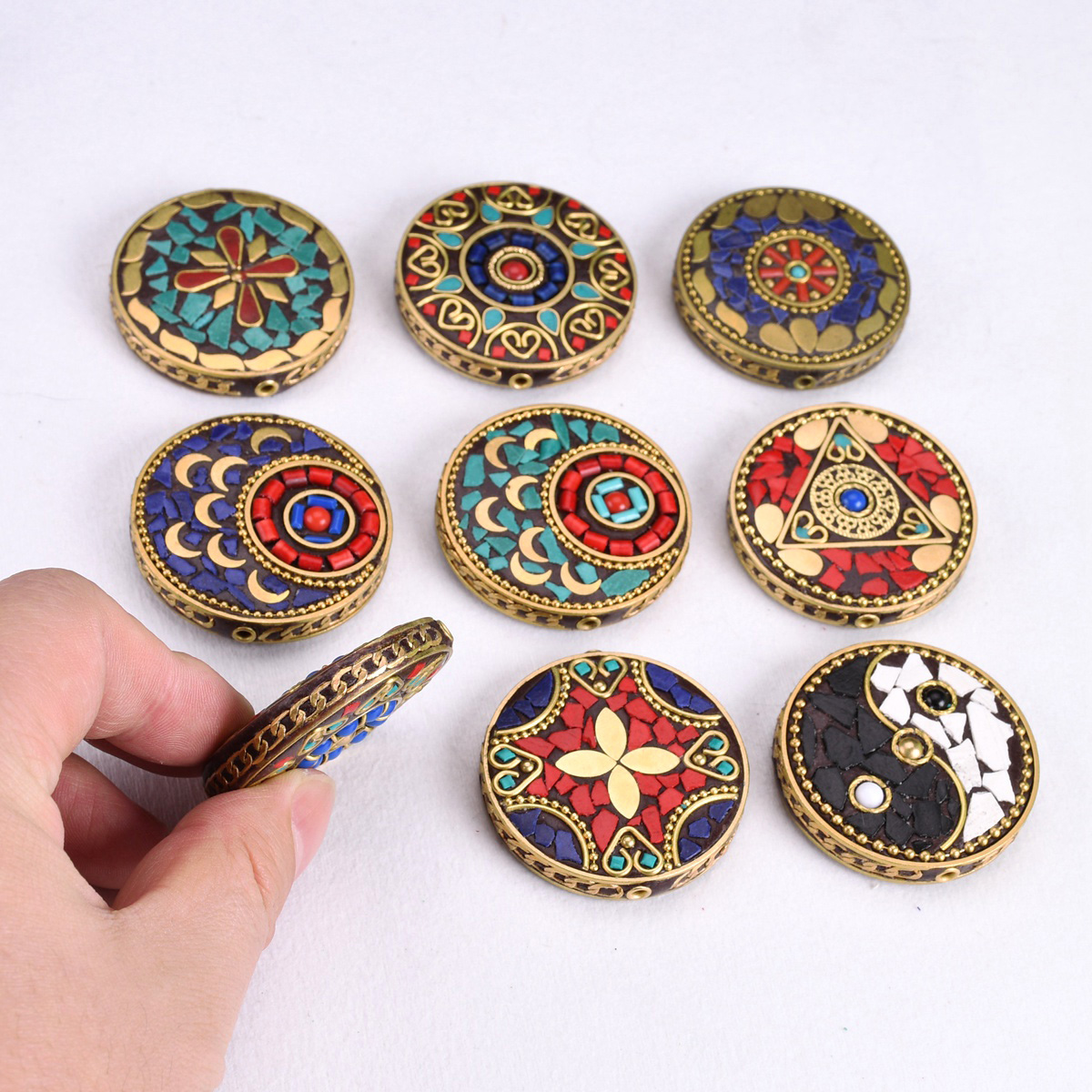 Nepalese Buddhist Handmade Fla - Jewelry Making In Clay review and price