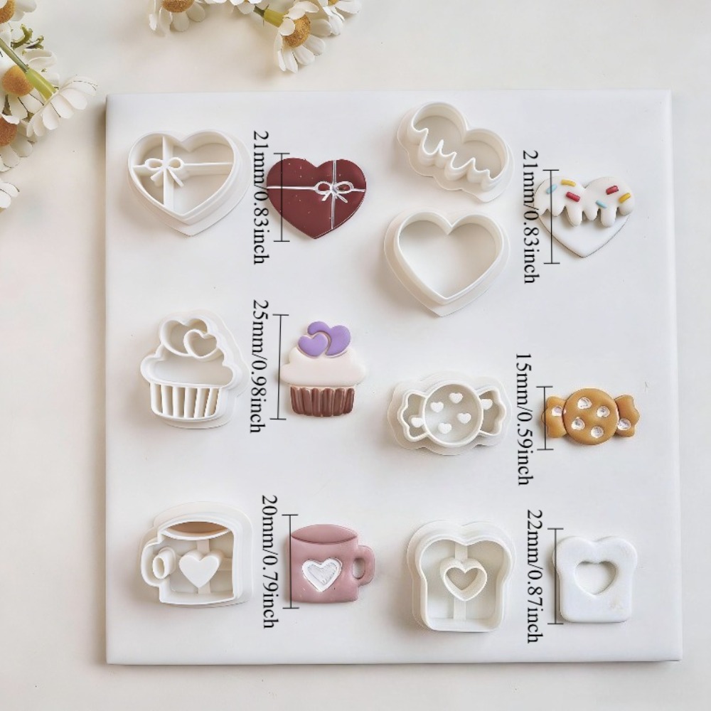7Pcs Sweet Treats Polymer Clay - Jewelry Making Tool Kit review and price