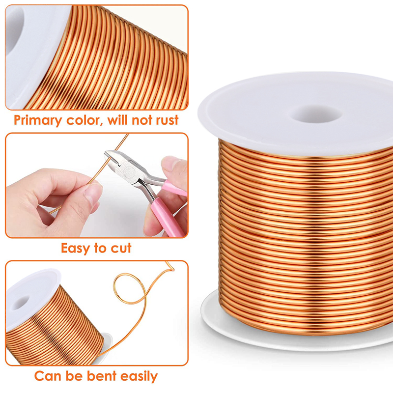 1-3Roll  Soft Copper Wire for  - Jewelry Making Wire review and price