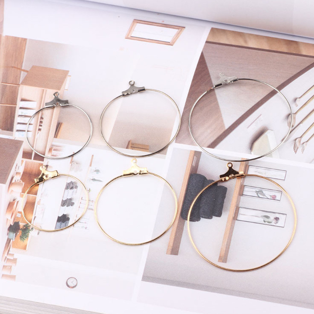 20Pcs Copper Earring Hoops DIY - Jewelry Making Store review and price