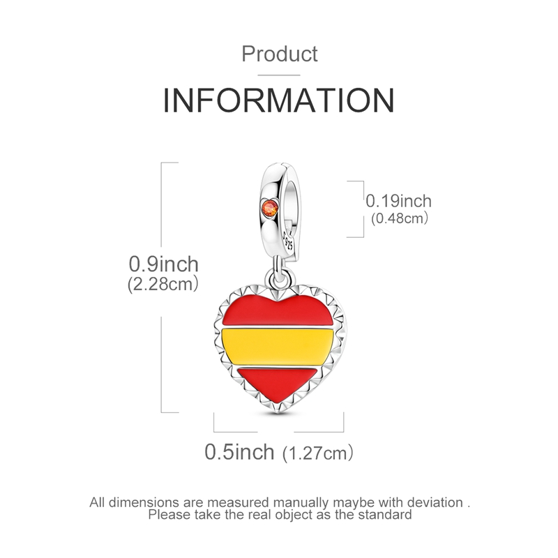 New 925 Sterling Silver Heart- - Jewelry Making Uk review and price