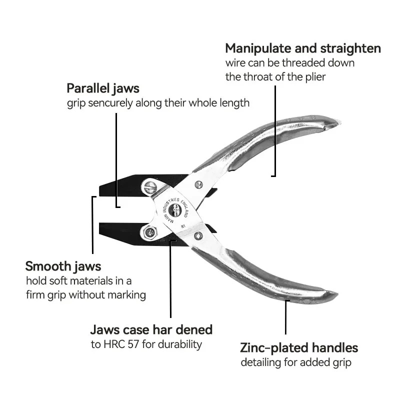 UK MAUN 140mm Smooth Jaws Flat - Jewelry Making Uk review and price