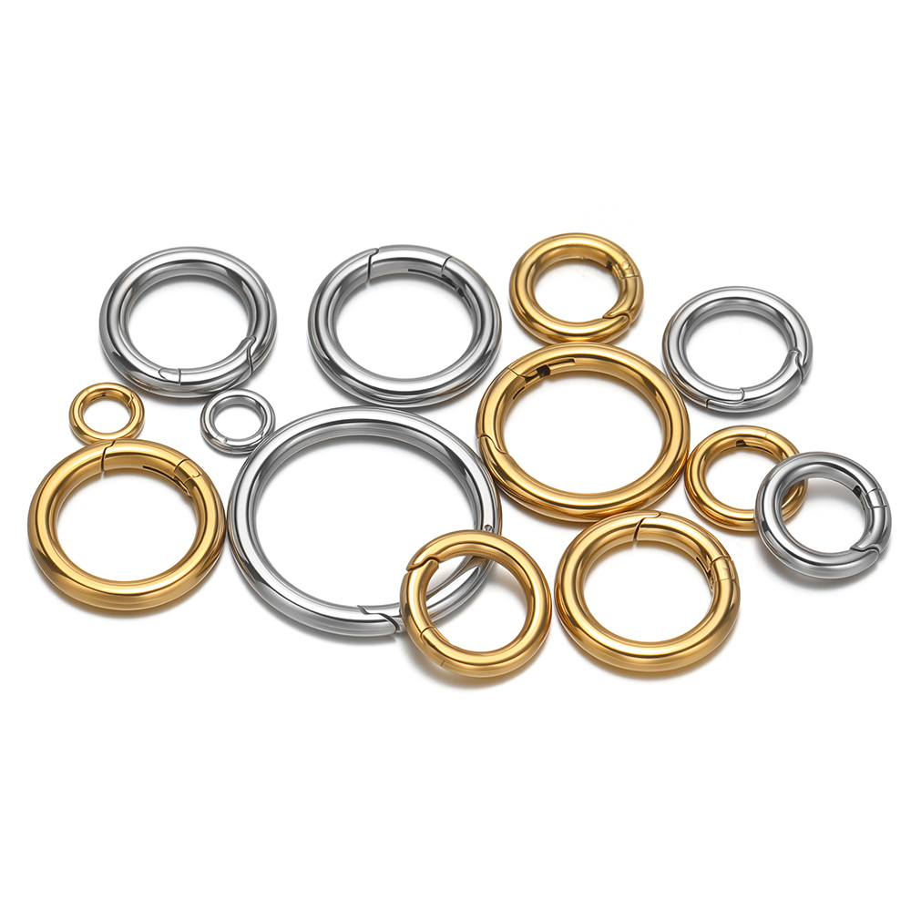 2Pcs/Lot Round Spring Clasps S - Jewelry Making Parts review and price