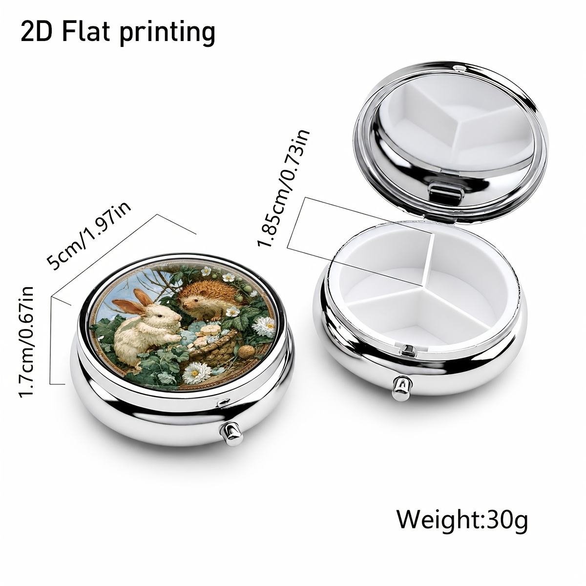 Floral Basket with White Rabbi - Jewelry Making Store review and price