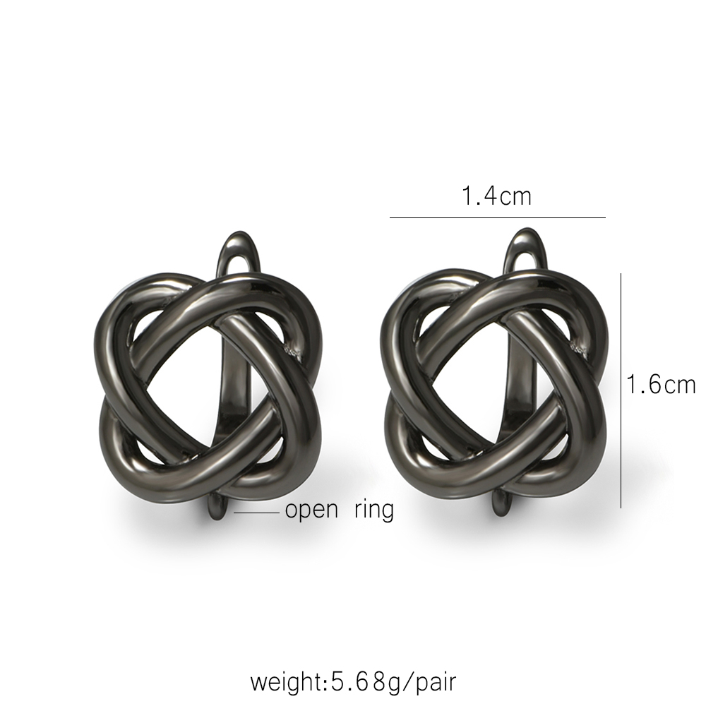 YANASI 1 Pair Gun Black  Brass - Jewelry Making Parts review and price