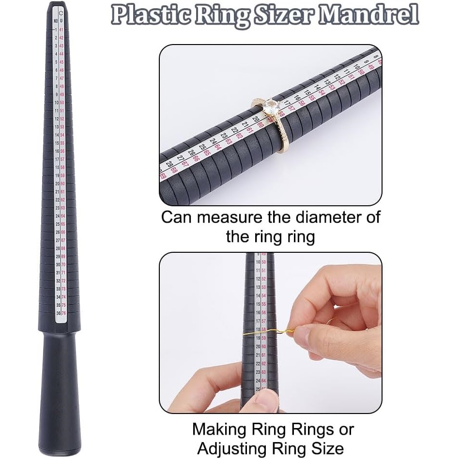 Professional Plastic Ring Size - Jewelry Making Uk review and price
