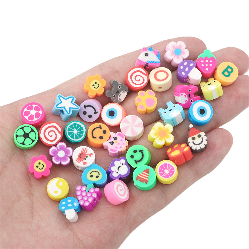 100Pcs Random Style Polymer Cl - Jewelry Making In Clay review and price