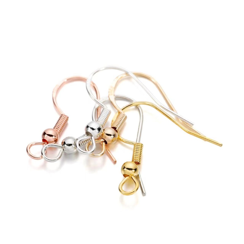 Gold Plated Earring Hooks 100P - Jewelry Making Wire review and price