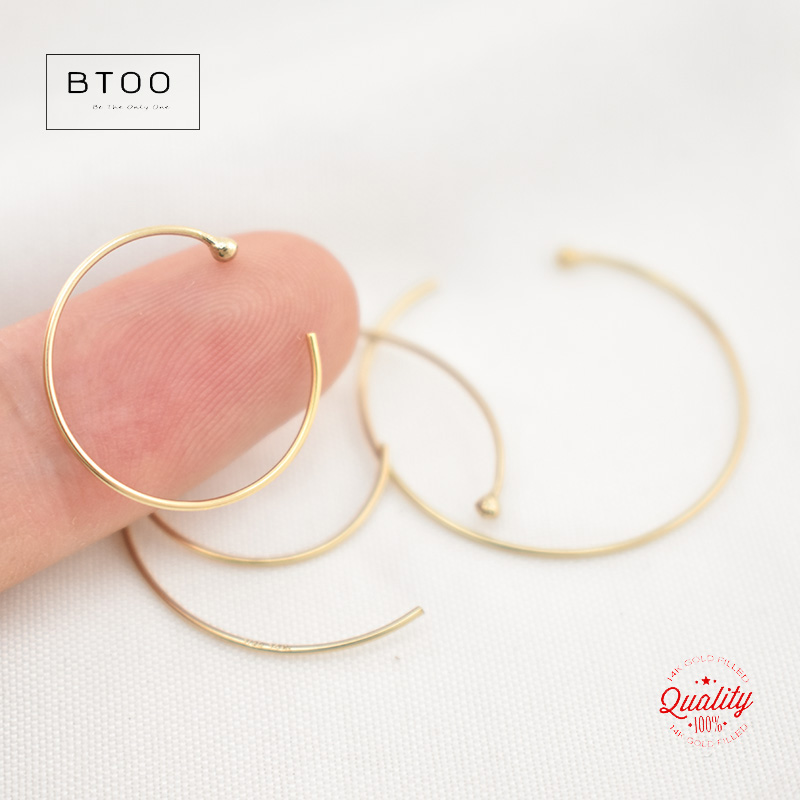 14K Gold Filled Earwire 18MM/2 - Jewelry Making Wire review and price