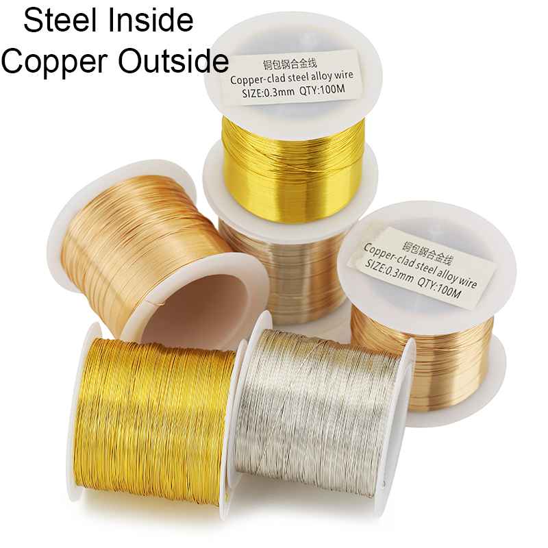 100meters Copper Stainless Ste - Jewelry Making Wire review and price