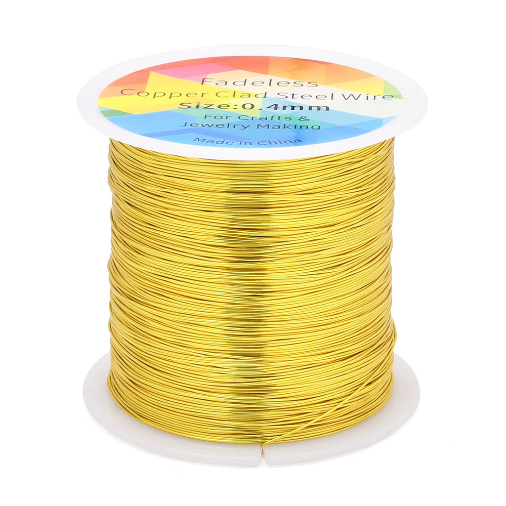 100m/328ft Fadeless Copper Cla - Jewelry Making Wire review and price