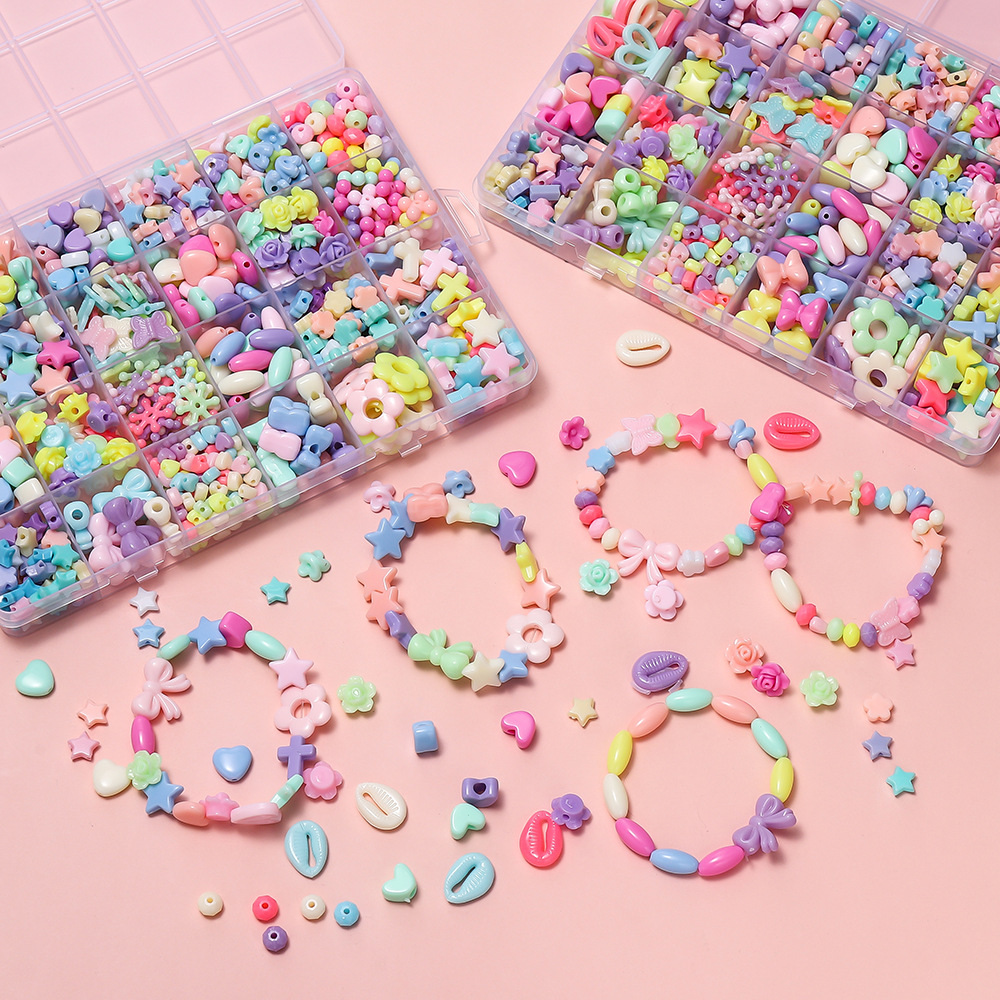 1 Box Colorful Acrylic Pony Be - Jewelry Making In Clay review and price