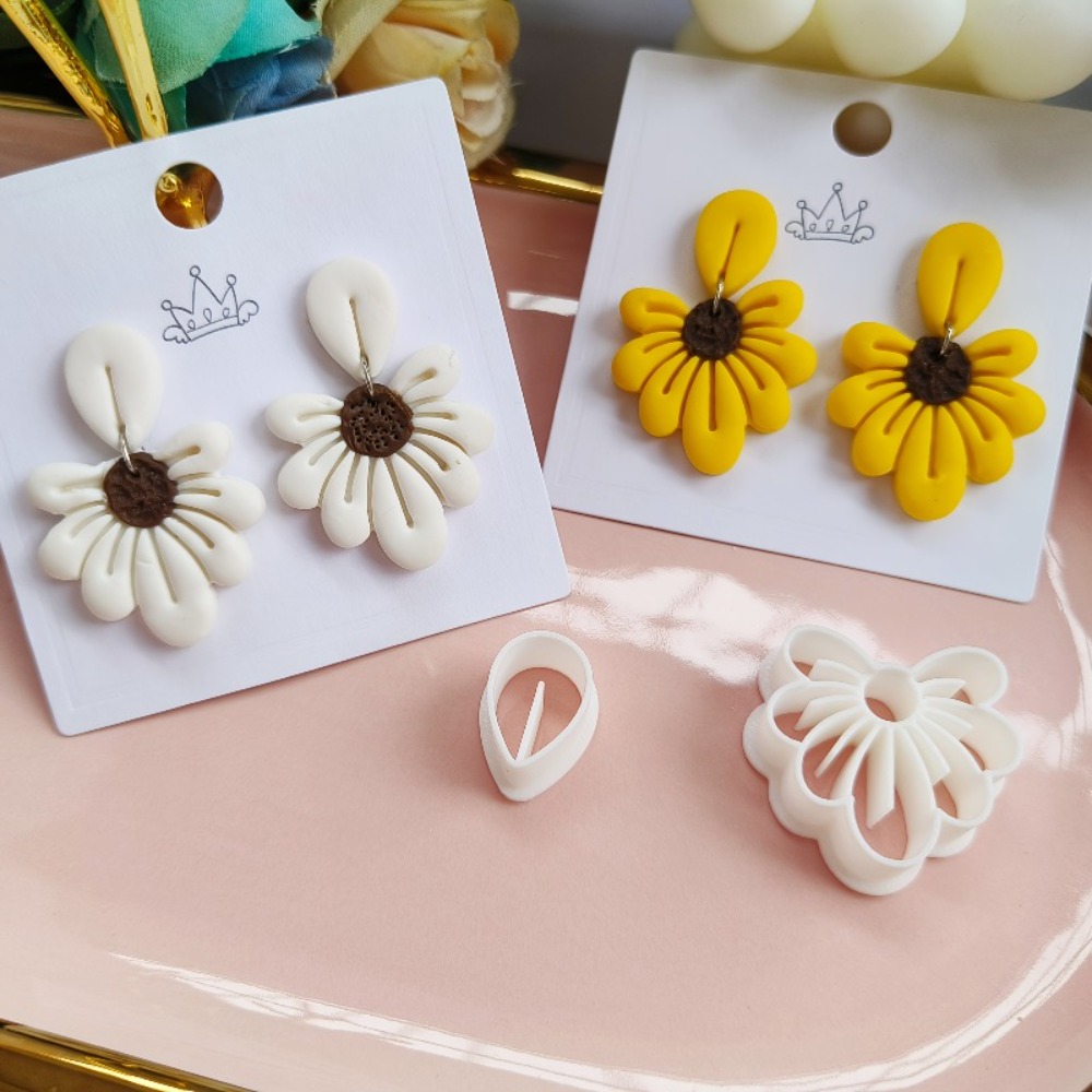 2Pcs Elegant Flower-Shaped Pol - Jewelry Making Tool Kit review and price